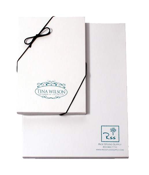 Glossy White Boxes
